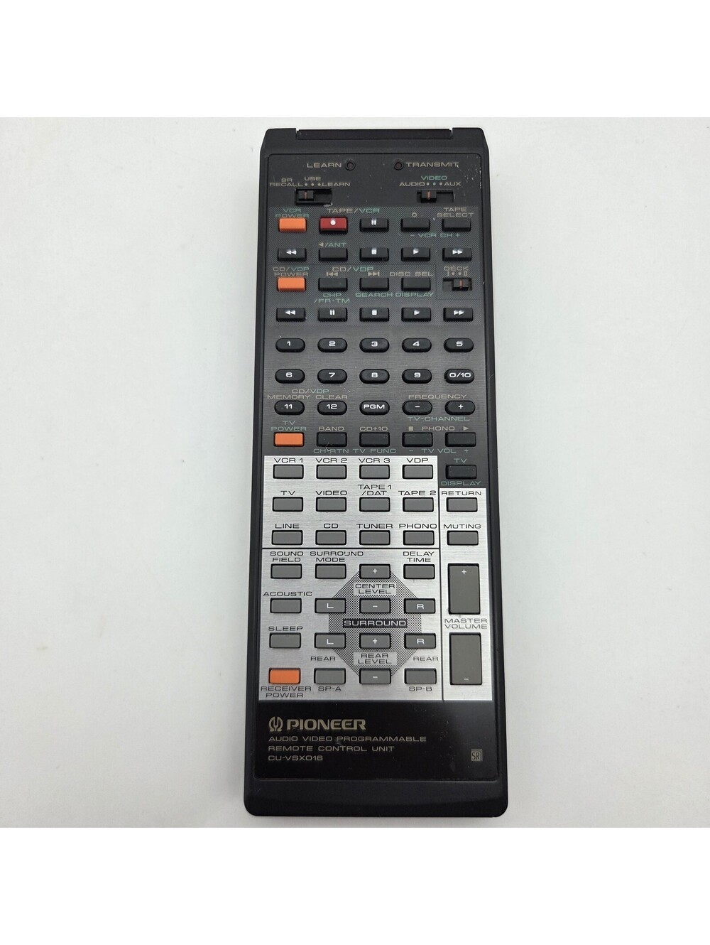 Genuine Pioneer CU-VSX016 Programmable Remote Control OEM For VSX-00S & VSX-4700